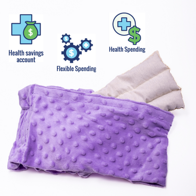 Happi Wrap All-Natural  Wrap and Herbal Pouch for Adults (Lavender): Relieves Pain Instantly