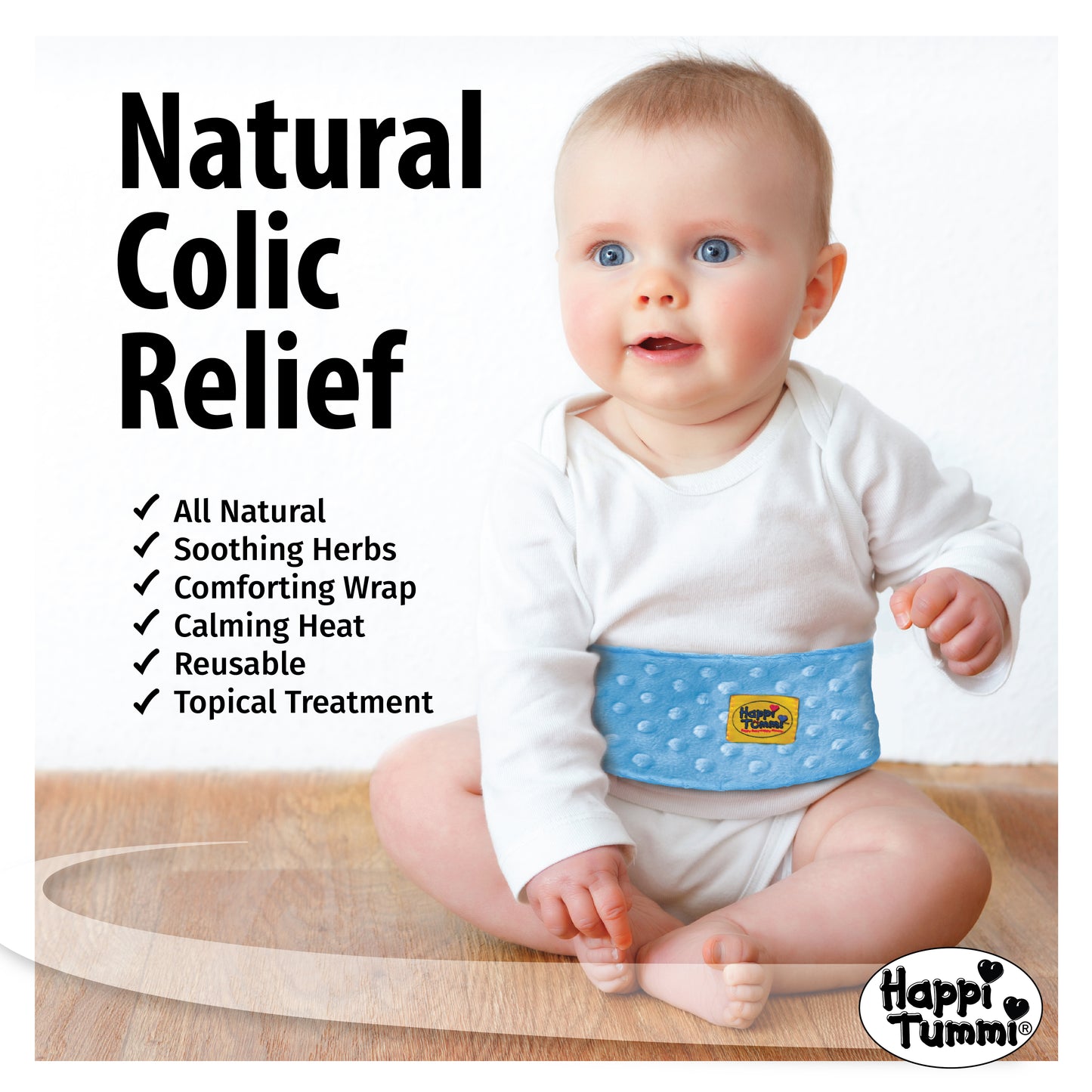 Plush Waistbands & Herbal Pouches • Colic Relief for Newborns • Natural Infant Relief