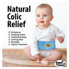 Happi Tummi Blue Plush Waistband and Herbal Pouch Calms A Crying Baby Instantly