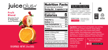 Juice Plus Endorsed Happi Tummi - Fruits and Vegetables For Your Healthy Self