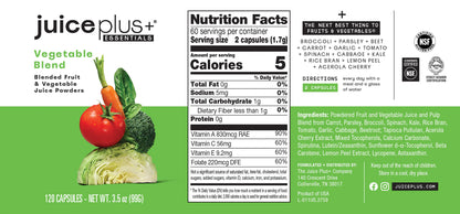 Juice Plus Endorsed Happi Tummi - Fruits and Vegetables For Your Healthy Self