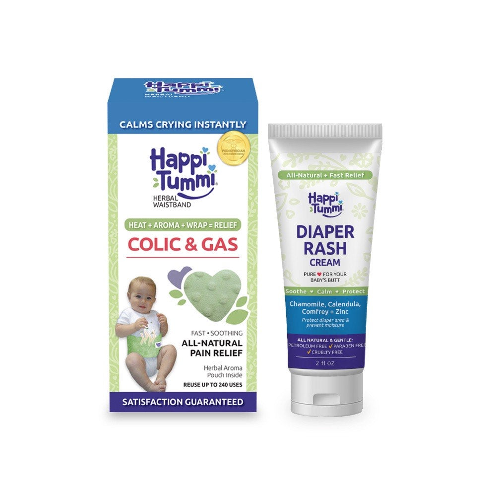Soothing Baby Bundle Waistband, Pouch and Diaper Rash Cream