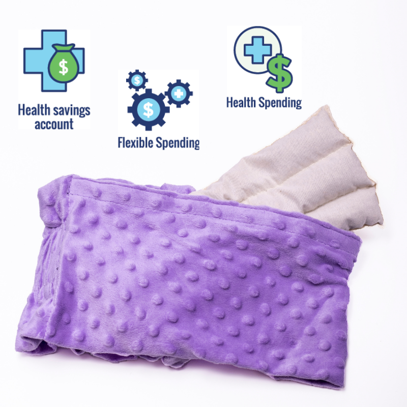 All-Natural  Wrap and Herbal Pouch for Adults (Lavender)