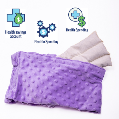 All-Natural  Wrap and Herbal Pouch for Adults (Lavender)