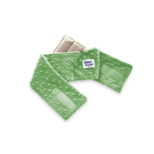 3 Pack Baby Waistbands & Herbal Pouches Honey Dew Green