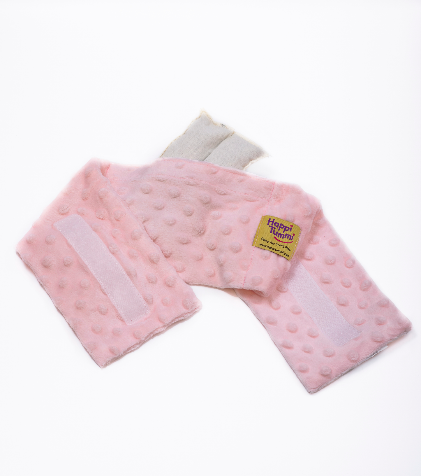 Happi Tummi Plush Waistband and Herbal Pouch Calms A Crying Baby Instantly.